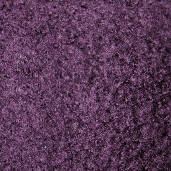 Eileen Fisher Wool Jacket Wine Boucle Medium - Picture 5 of 8